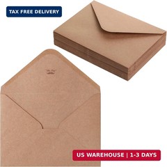 Mr. Pen- Kraft Envelopes, 39 Pack, 5 x 7 Inch, A7 Envelopes, Brown Envelopes, Ca