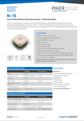 10PCS N15TS-103A3030 Amphenol Piher SMD Trimmer Potentiometer 10K 0.15W 30% T/R