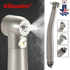 LED E-generator Fiber Optic 4 Water Spray Handpiece 4H Standard Head Dental
