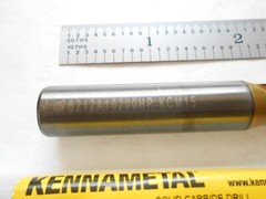 NEW KENNAMETAL 8XD 10.20MM CUT DIA. X 94MM FL X 141MM L CARBIDE COOL THRU DRILL