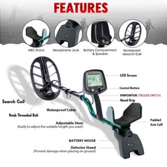 Detector de metales, Best Detector de oro impermeable de alta precisión 8 modos