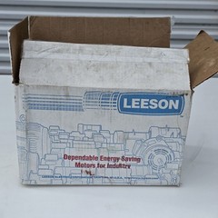 Leeson 102867.00 C4C17NC25B 1/3 HP 1725 RPM 115/208-230V 1PH Motor Timer