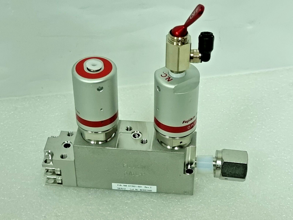 Lam 766-077821-501 Rev C Hybrid Diaphgram Valve,Fujikin 316L-P 0.5-0.6Mpa_,96670