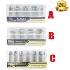 30Pcs/Set Dental The Original Bur Diamond Drill Bit Set Assorted Φ2.35mm 45mm