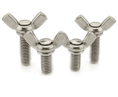 UNC 8# 10# 3/16″ 1/4″ 5/16″ 304 Stainless Steel Wing Thumb Screws Bolts