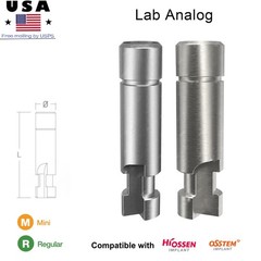 Hiossen Implant System Zest Locator Healing Transfer Abutment Impressions Analog