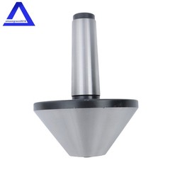 Precision MT5 Bull Nose Live Center 75 Degree 0.0007” TIR Taper 1600 RPM