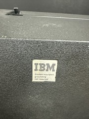 Tan Colored IBM Black Selectric II Correcting Electric Typewriter- SEE DETAILS