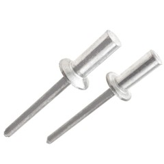 3mm 3.2mm 4mm 4.8mm 5mm Sealed Pop Rivets Closed Dome Head Blind Aluminium/Steel
