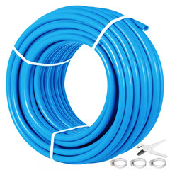 Pex Tubing, 1 In. 300 Ft. Flexible Pipe, Non-Oxygen Barrier, 80-160Psi for Hot/C