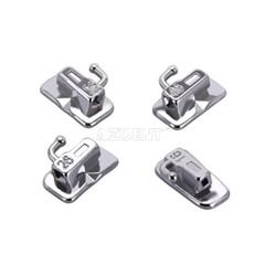 AZDENT Dental Orthodontic Self-Ligating Bracket Roth 022 Hooks 345 & Buccal Tube