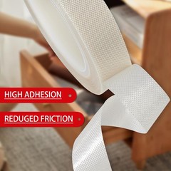 2 Rolls Low Friction Tape 1 2 Inch x 33FT Squeak Resistant Drawer Cabinet Furnit