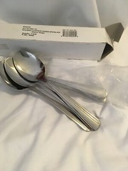 Dominion Medium Weight Dinner Spoon, 18/0 Stainless Steel, Winco 0001-03