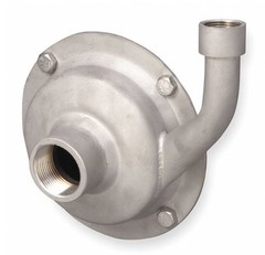 Dayton 4JMY6 Stainless Steel Centrifugal Pump Head, 2 Hp, 2 in x 1 1/2 in, 56J