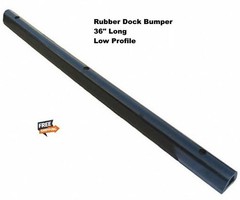 36″ Long Loading Dock Bumper Rubber Low Profile Trailer Truck Dock Wall Protect