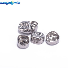 Dental kid crowns stainless steel temporary Primary molar crowns 48 sizes