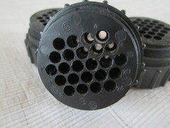 TE CONNECTIVITY 206837-1 CIRCULAR POWER CONNECTOR 24 POSITION LOT OF 3