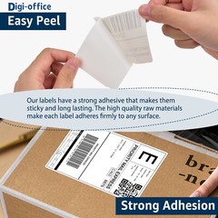 4″ x 6″ DK 1241 Address White Paper 200 Labels P/R For Brother QL-1100 1050N