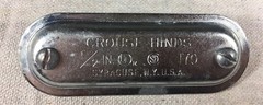 Conduit Body Covers 670 Crouse-Hinds 1-1/2″ Steel (Lot of 5)