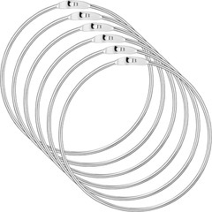 6 Pack 4.7 Inch Metal Rings Wrench Organizer Easy to Open and Close Heavy Dut…