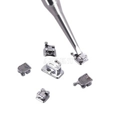 AZDENT Dental Orthodontic MIM Self Ligating Bracket Braces with Buccal Tubes