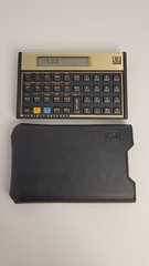 *VINTAGE* 1996 HP 12C Financial Calculator + Case, Malaysia,Tested/Works Great