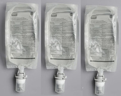 3 Refills Rubbermaid Commercial 2147027 1100 mL Hand Soap – Fragrance Free New