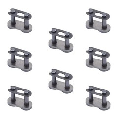 8pcs #40 Chain Master Links Heavy Duty Steel Alloy Roller Connector Link