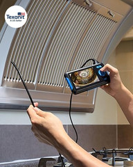 Endoscope Camera with Light, Dual Lens 1080P Industrial Borescope with 8 LED Lig