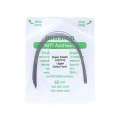 5×Dental Orthodontic Super Elastic Ni-Ti Arch Rectangular Wire Oval 16×16 Upper