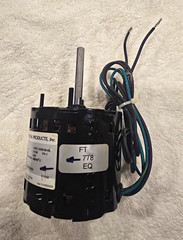 Hubbell Special Products HVAC Motor 3335VSB 115V 1.2A 1PH Thermally Protected