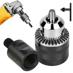 5/8-11 to M10 Angle Grinder Electric Drill Conversion Collet Chuck Head Adapter