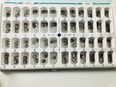 48 ASSORTED PRIMARY MOLAR STAINLESS STEEL CROWNS – COMPLETE KIT