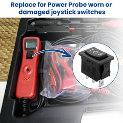Rocker Switch PPTK0021 for Power Probe PP3 PP3S PP3Z PP4, Power Probe 3