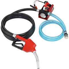 VEVOR Fuel Transfer Pump Electric Diesel Kerosene Pump 12V DC 10GPM Nozzle Hoses