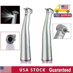 Dental (LED ) Slow low Speed Contra Angle Handpiece Push 1:1 Fit KaVo NSK Style