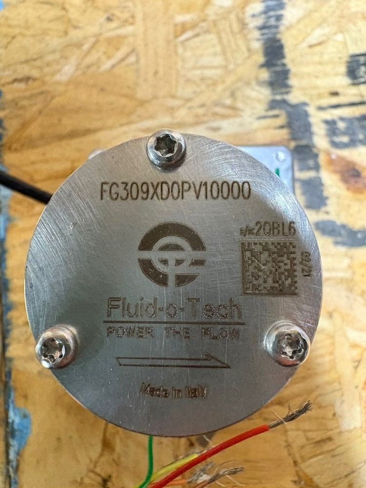 Fluid-O-Tech External Gear Pump. #FG309XD0PV10000. 24V