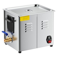 VEVOR 10L Ultrasonic Cleaner Machine with Cleaning Basket & Digital Display 180W