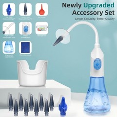 QISXROVY Ear Wax Removal Tool, Cleaning Large(50pcs accs), Transparent