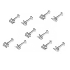 Dental Orthodontic Crimpable Hook Long/Medium/Short Stainless Steel 10pcs/pack