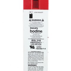 BODINE BSL310PC EMERGENCY LED DRIVER, LINEAR STRIP, 120/277V, 90 MINUTE