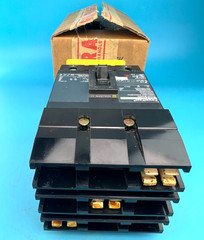 Square D QGA32225 225 Amp 3 Pole Molded Case Circuit Breaker — USED READ