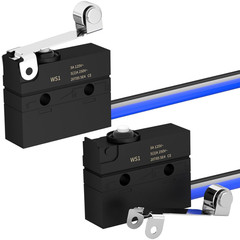 Joinfworld Micro Switch with Lever Waterproof IP67 Sealed Roller Lever Limit Swi