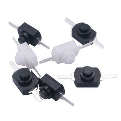 50pcs Self Lock Micro Push Button Switch DC 30V 1A SMD Flashlight Lamp Wall