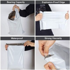 Wholesale 100-1000Pack Poly Mailers Mailing Self Sealing Envelopes Plastic Bags