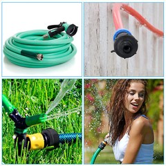 2PCS 275 330 G IBC Tote Adapter 2 NPT (NPS) Fine Thread x3/4 Male Garden Hose US