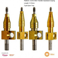 Hiossen ET Dental Titanium Locator Healing Abutment Transfer Impressions Analog