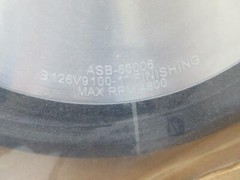 ADVANCED SUPERABRASIVE, 70779-01B-60006 B126V9100-1″ FINISHING, PA=27° MOS-4800