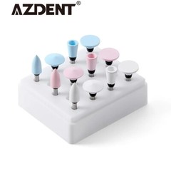 Dental Composite Polishing Burs Kit RA Silicone Polisher 2.35mm for Contra Angle
