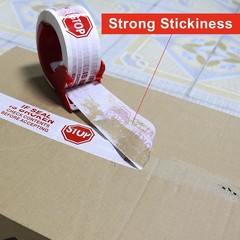Stop Sign Sealing Tape Pre-Printed ” IF SEAL IS BROKEN,CHECK CONTENTS BEFORE …